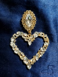 Image 4 of Heart of Gold Earrings 💛