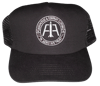Black “In Aero We Trust” Trucker Hat 