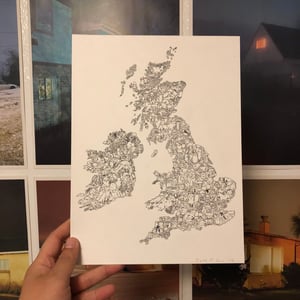Image of UK and Ireland Drawing 