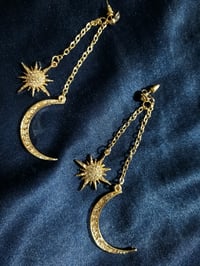 Image 2 of Stars & Moon Raine Earrings π«