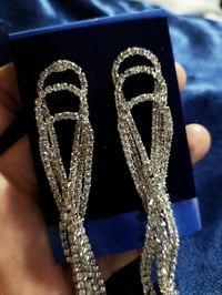 Image 5 of Tied up earrings ⛓