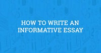 Examples Of Informative Thesis Statement For An Informative Essay- Guide 2021