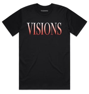 Image of VISIONS “FASHION TOUR” T-SHIRT (RED)