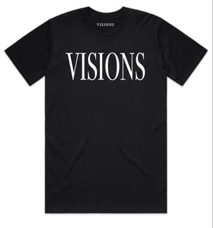 Image of VISIONS “FASHION TOUR” T-SHIRT (WHITE)