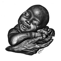 Niño en brazos de madre