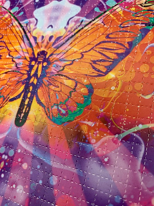Image of 'Iron Butterfly' - Blotter Print 