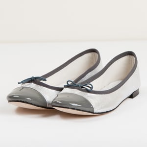 Image of Repetto 'Flora' Leather Ballet Flats