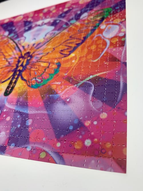 Image of 'Iron Butterfly' - Blotter Print 