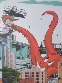 Image 3 of 'Attack'  Framed