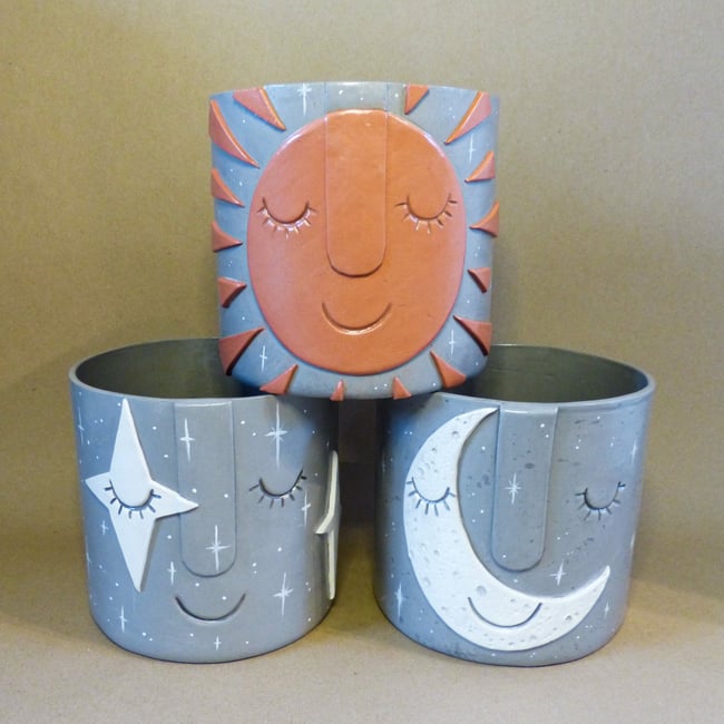 Star Face Pot
