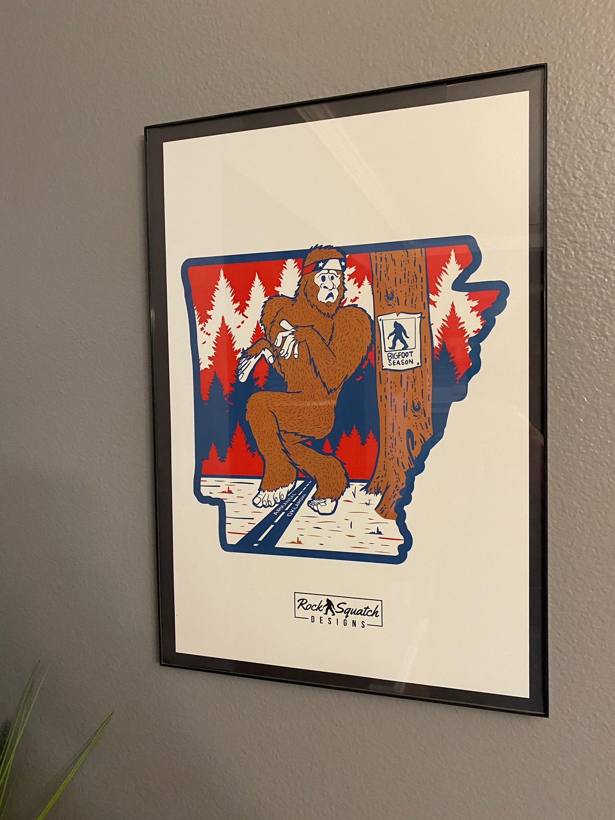 Overland Squatch White Jeep Rock Squatch Designs