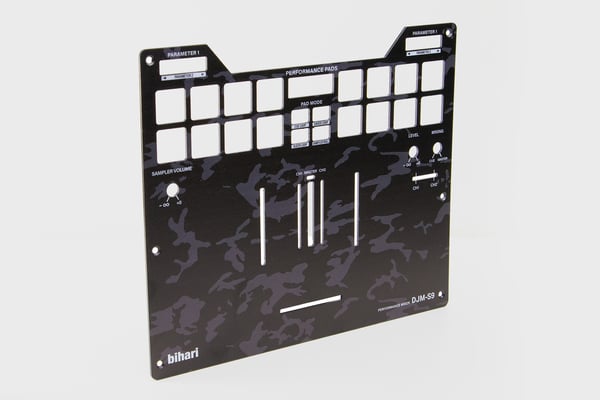 Image of DJM-S9 Black Camo Metal Faceplate