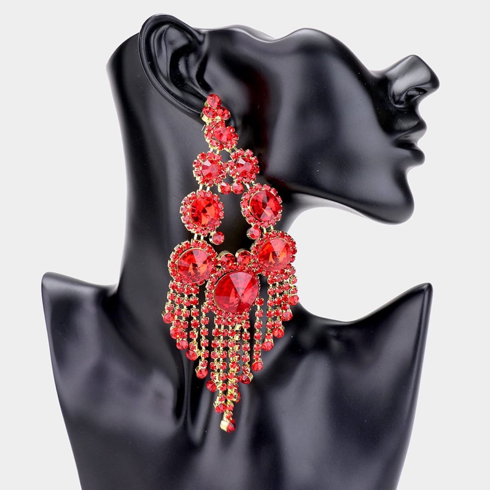 Image of Kourtney Fringe earrings 