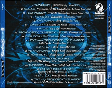 ATL910-2 // TUNEBOY - TUNEBEATS VOL. 3 (CD COMPILATION)