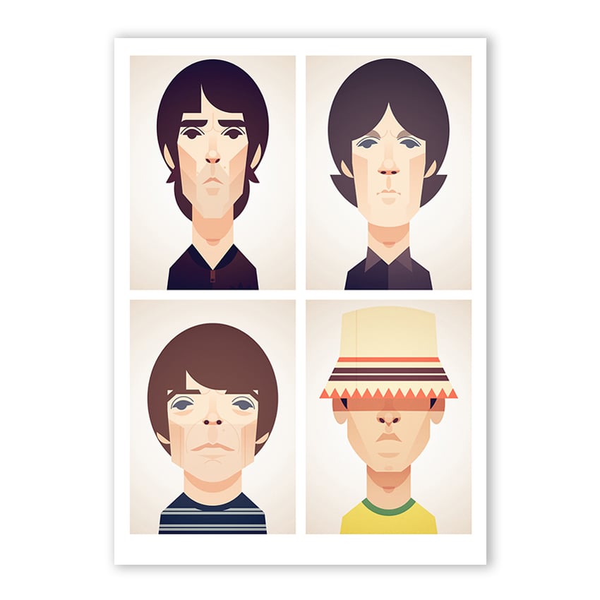 Ian, John, Mani and Reni