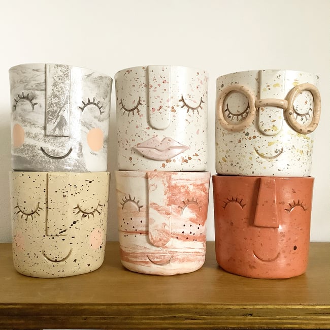 Pandora Face Pot