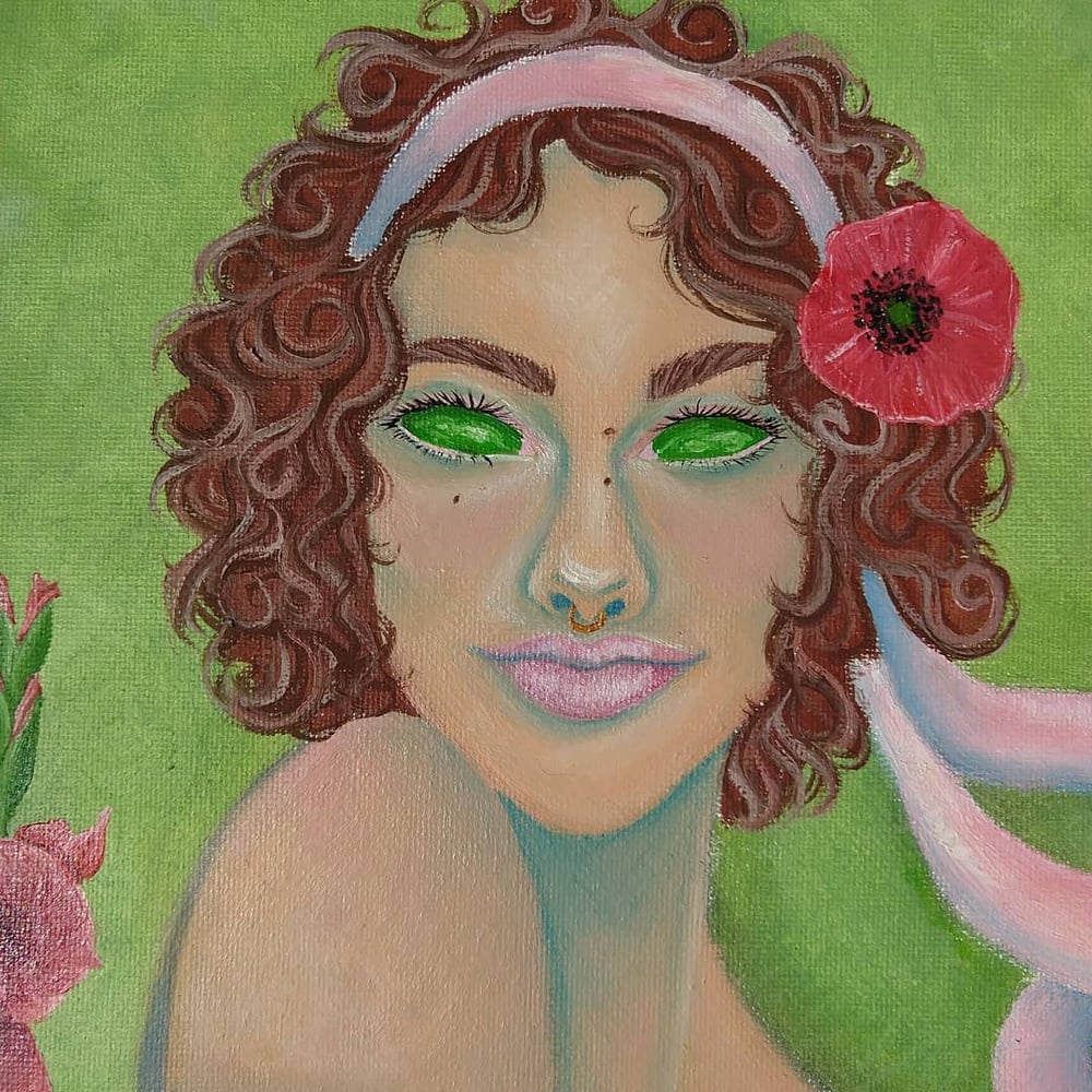 Image of August oil painting