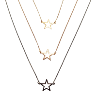 Image 3 of Collier Star // Star Necklace 45 cm