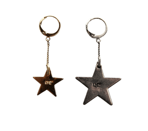 Image of Boucle d'oreille Courte Etoile // Short Star Earring