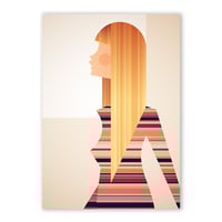 Image 1 of The girl in the striped sweater