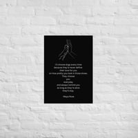 Image 3 of Poster Poem Love for Dogs