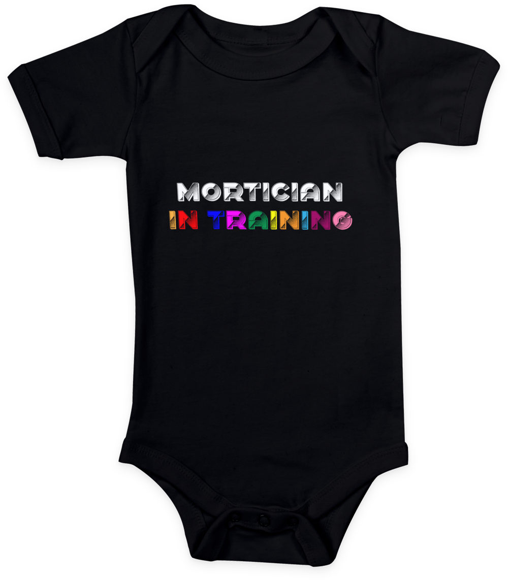 Mortician in Training Onesie 