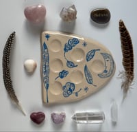 Image 4 of Palette en céramique 🎨Demi-Lune🪻