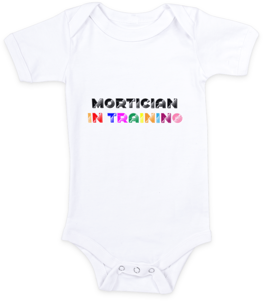 Mortician in Training Onesie 