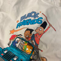 Image 2 of Black Friend's T Shirt Mushroom