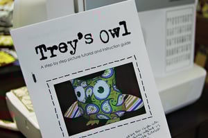 Image of Trey's Owl EPattern & Tutorial BOOKLET