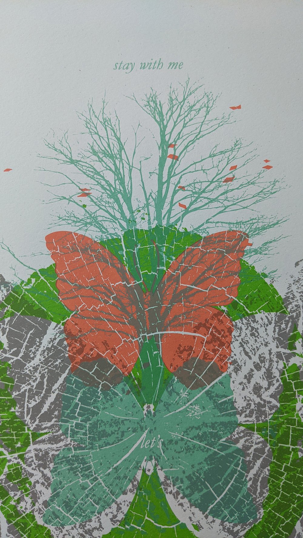 Pearl Jam Group Show "Just Breathe" poster