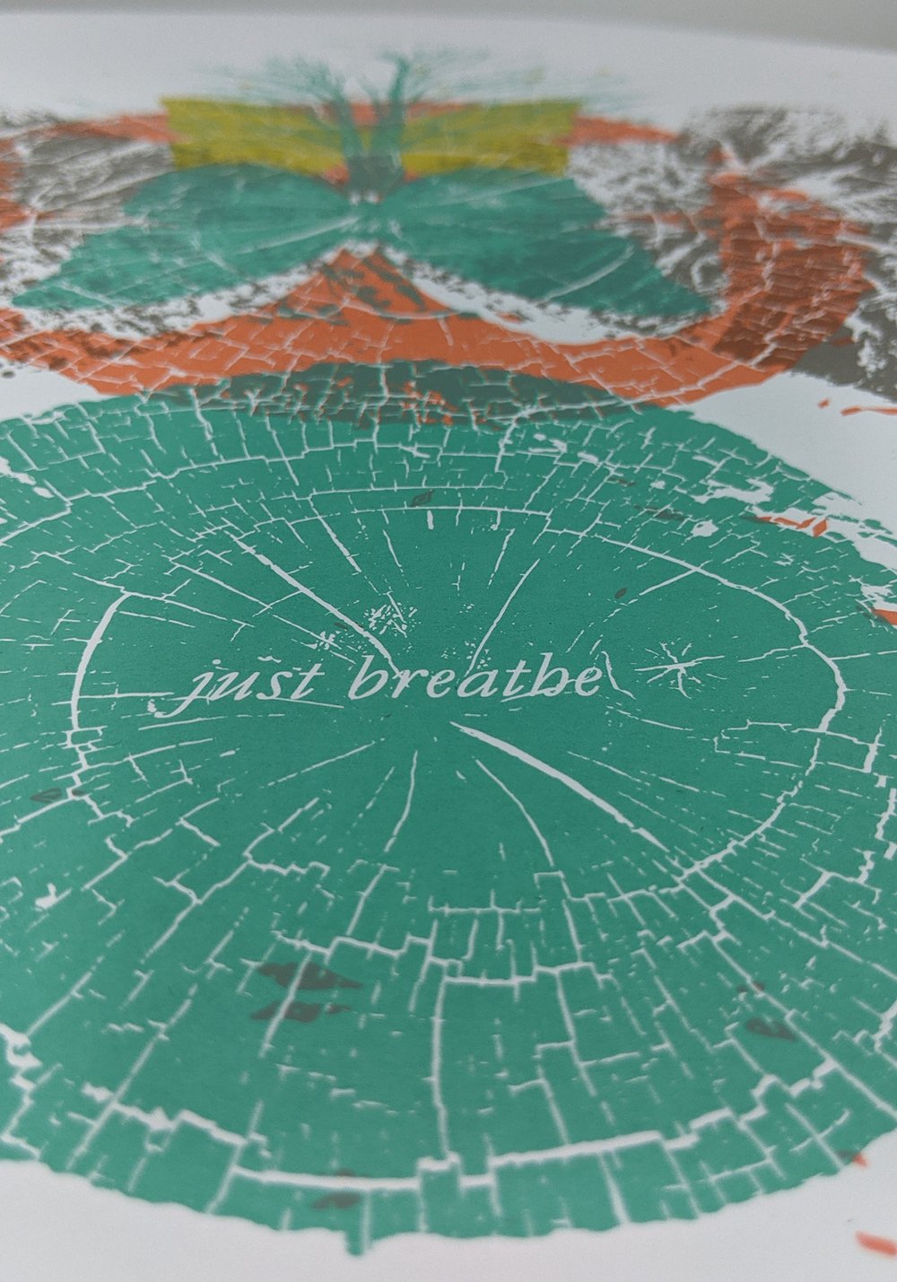 Pearl Jam Group show - "Just Breathe" ** VARIANT** poster