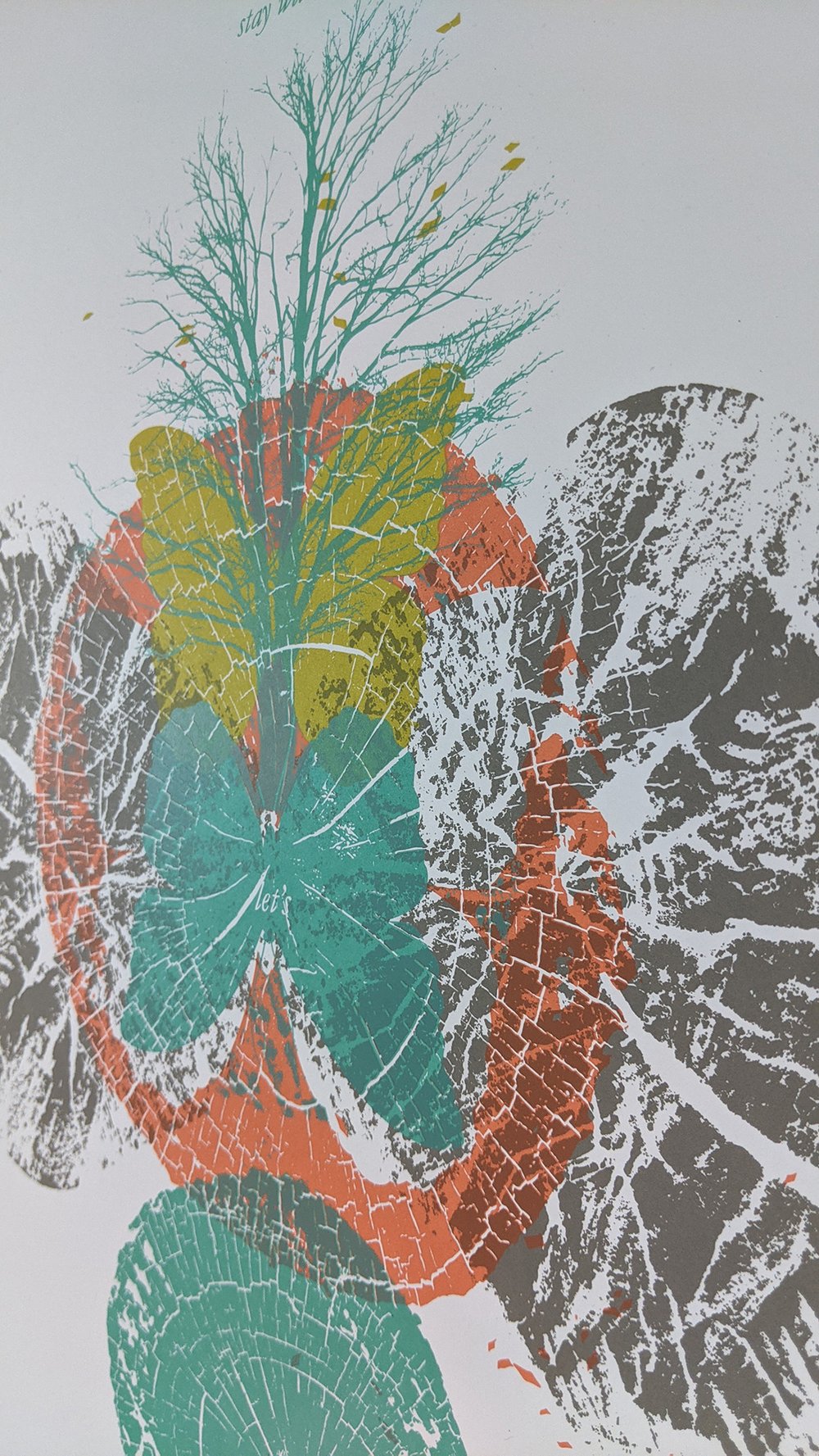 Pearl Jam Group show - "Just Breathe" ** VARIANT** poster