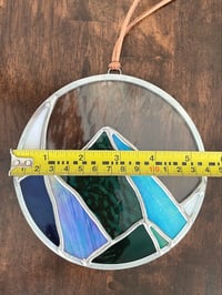 Image 4 of Mountains and Moon Suncatcher