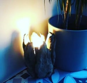 Image of Handmade Driftwood Lamp small. Made to Order