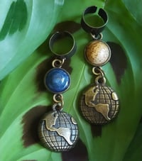 Image 1 of (x3) HANGING BRONZE dread beads