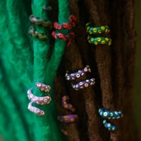 Image 2 of (x3) TENTACLE dread beads