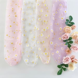 Image of Daisy Sheer Slouch Socks