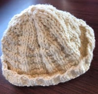 Hand Spun & Hand Knit Hat