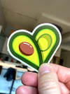 Heart Avocado Magnet