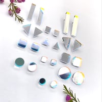 Image 1 of Dichromatické náušnice minimal