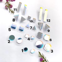 Image 3 of Dichromatické náušnice minimal