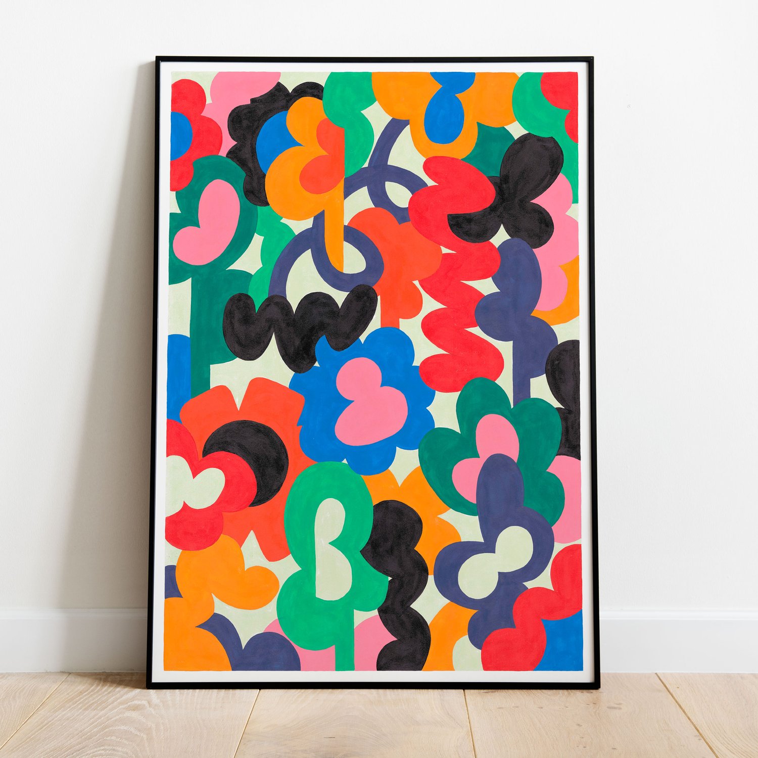 Image of 'Jungley Flowers' Giclee Print