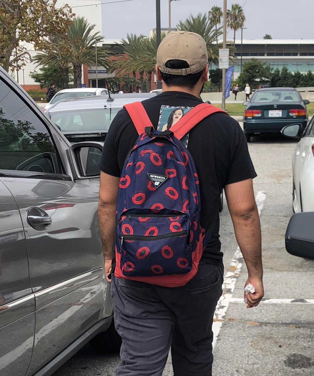 Pink odd cheap future backpack