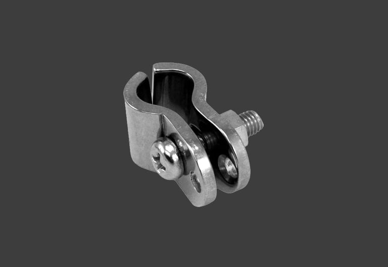 Image of Splitscreen Mirror clamp - stainless steel