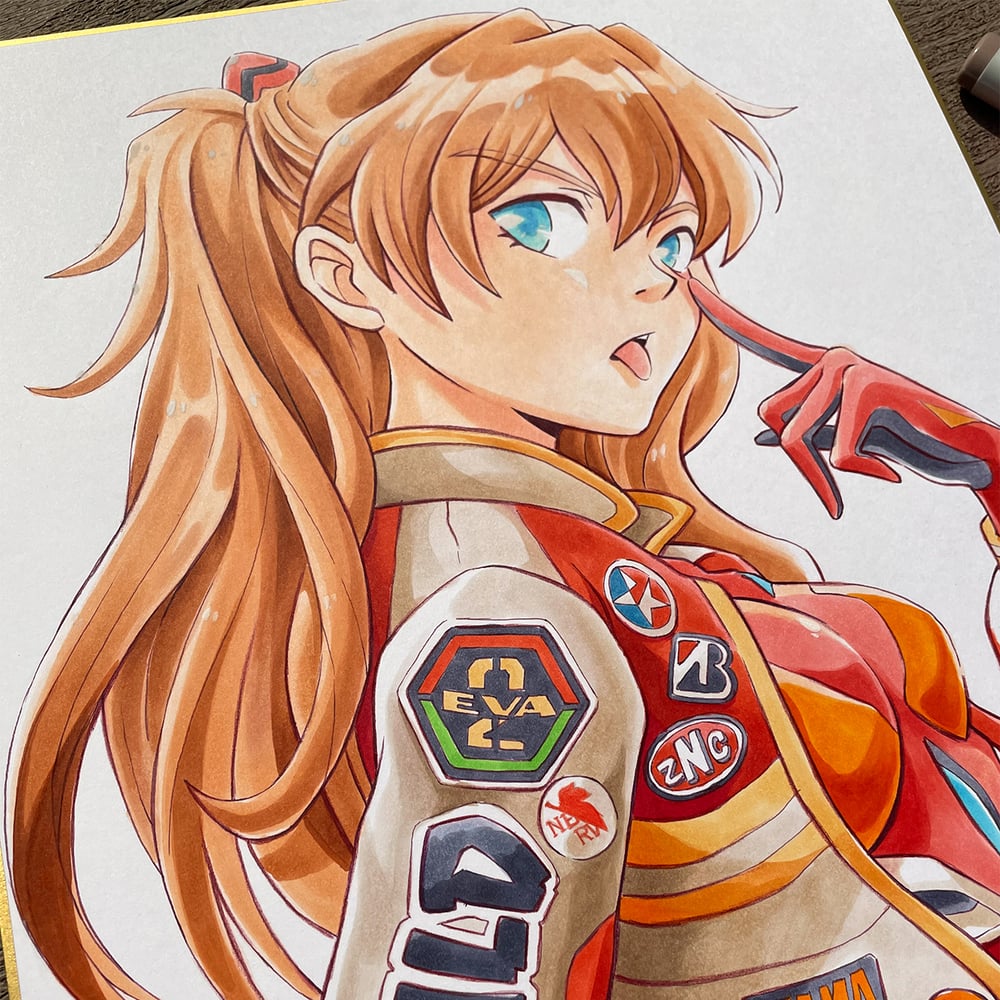 Racer Asuka Langley