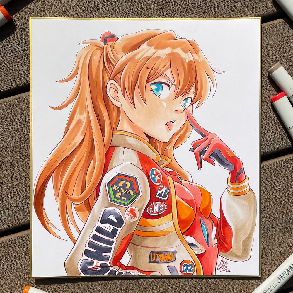 Racer Asuka Langley