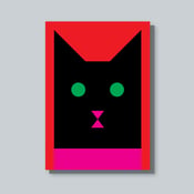 Image of Happyland Cat card
