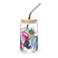 Image 3 of Can-shaped glass_Back to school_16 oz_1