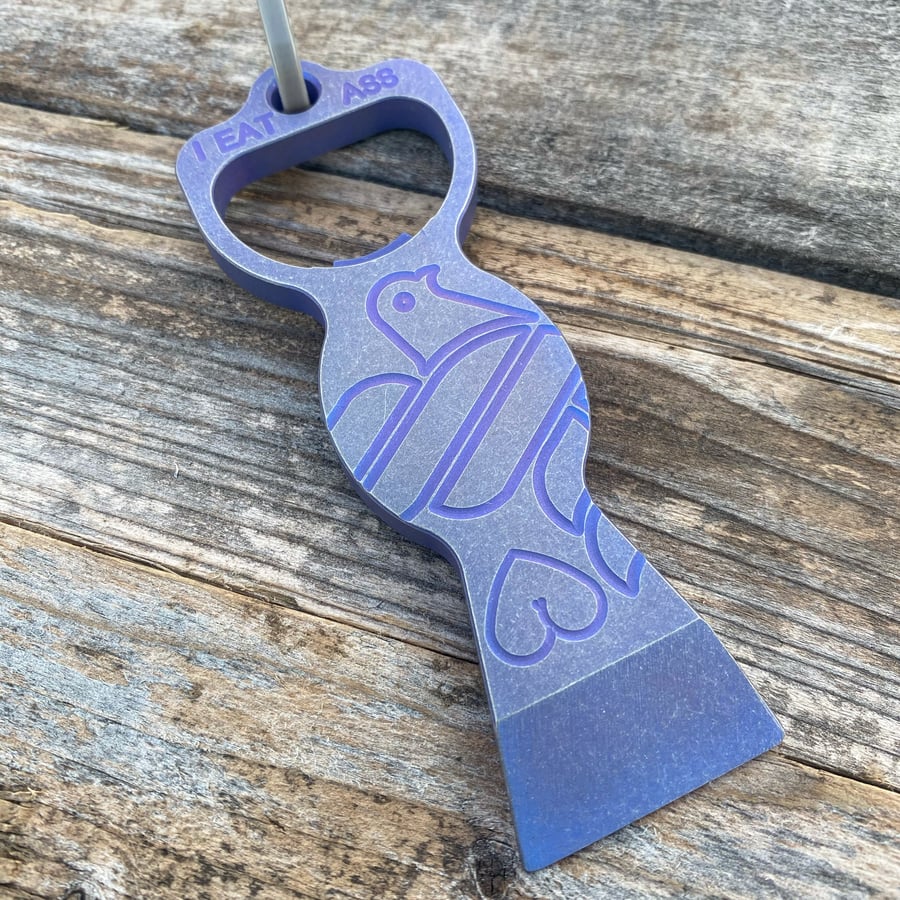 Image of Blurple Stonwashed Tailfeather